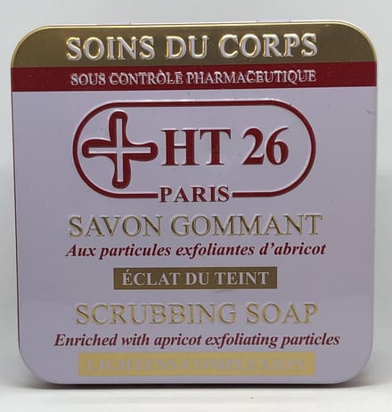 HT 26 Savon Gommant - Scrubbing Soap Tin 200 gr.