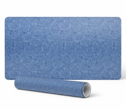 Toetsenbord- en accessoiresonderlegger met steenstructuur 100x50 cm