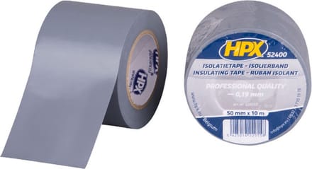 PVC isolatietape - grijs 50mm x 10m