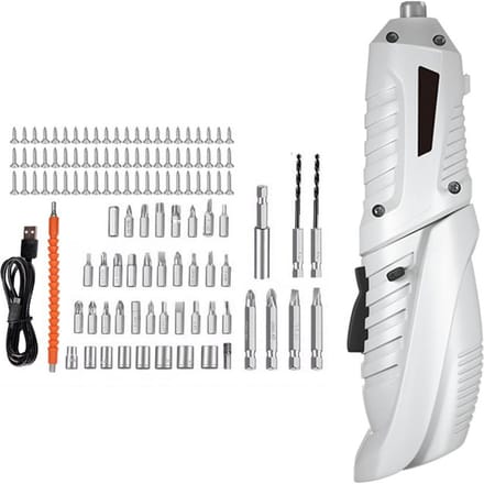 250r/min Schroevendraaier Metalen Bits Set Multifunctionele Schroevendraaiers Reparatie Gereedschapsset Elektrische Schroef 113pcs set veelkleurig