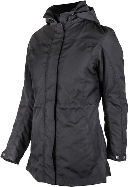gms Maat 2XL Francine Dames Zwarte Waterdichte Textiele Motorjas - Jas