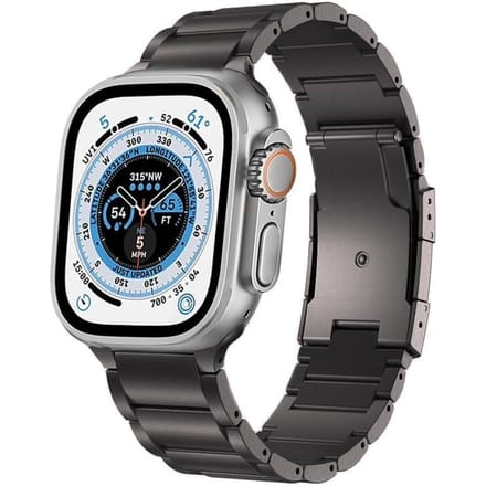 Apple Watch Ultra Titanium bandje (grijs)
