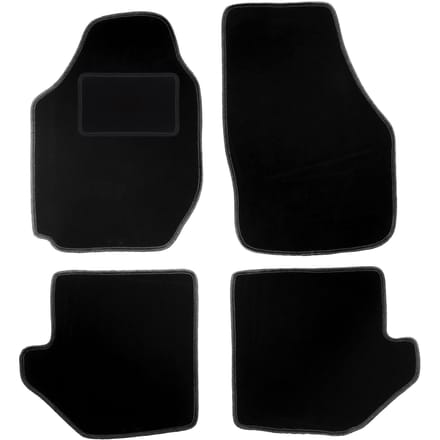 Zwarte veloursmatten voor: Toyota RAV4 I SUV (1994-2000)