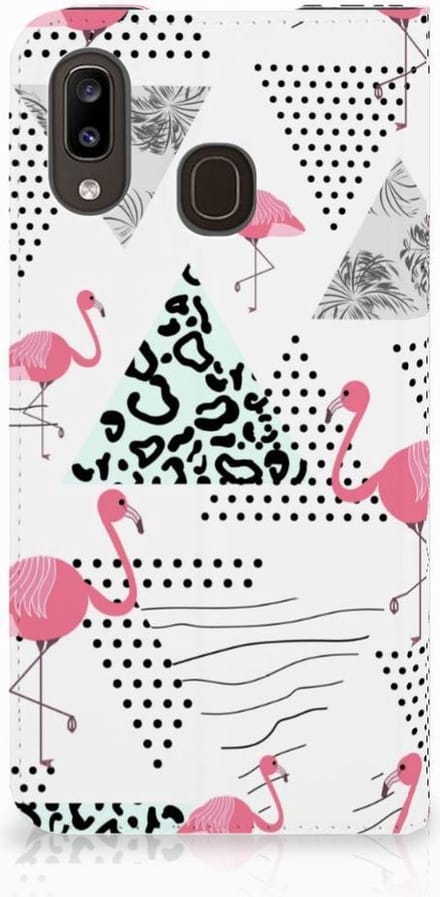 Samsung Galaxy A30 Hoesje maken Flamingo Triangle