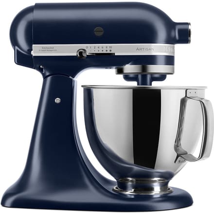 KitchenAid 5KSM175PSEIB - Keukenrobot met kantelbare kop 4,8 L - Standmixer - Artisan met exta accessoires - Ink blauw