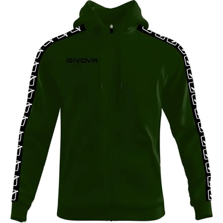 Sweatshirt capuchon met volledige rits voor kinderen Givova