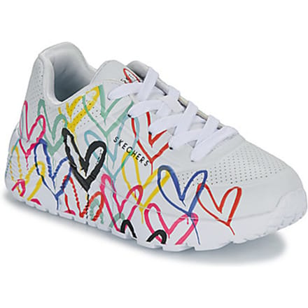 Skechers Uno Lite Sneakers wit Synthetisch - Dames