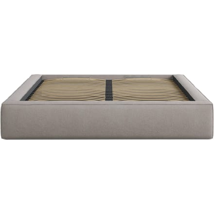 Bedframe met opbergvak Simon 140x200 bouclé | Micadoni