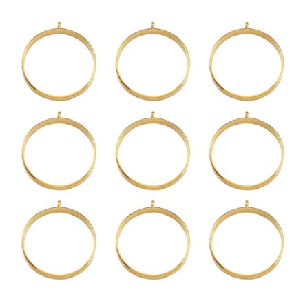 Dailygoods - Open Achter Bezel Hangers voor Doe-Het-Zelf Hars Sieraden Maken