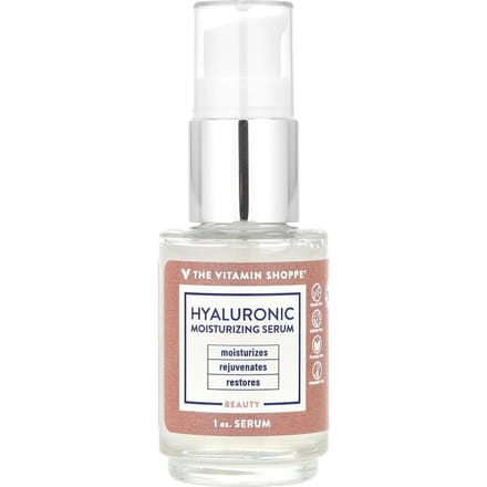 The Vitamin Shoppe, Hyaluronzuur Hydraterend Serum, 1 oz white