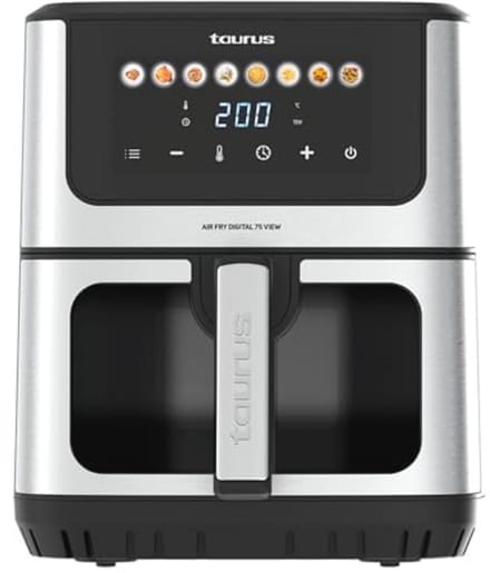 Digitale Airfryer 6,5L met 8 programma’s en Touchscreen