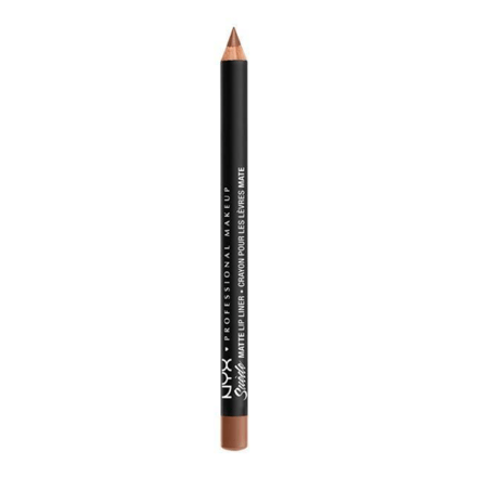 Nyx Professional Makeup Suede Matte Lip Liner - Soft-Spoken - Mat Lippotlood - Lichtbruin