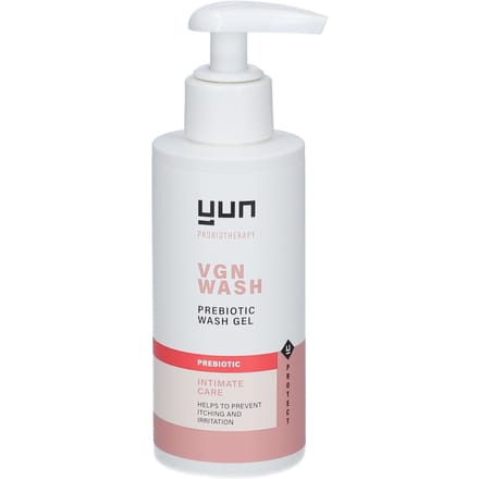 YUN VGN PREBIOTIC Zuiverende prebiotische microbioomveilige Intieme Wasgel 150 Gel