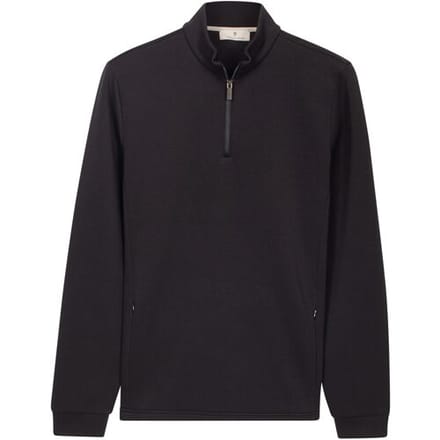 Thomas Maine Trui Sweatshirt Half Zip Doubleface Interlock Navy / male