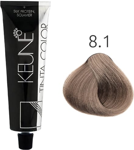Keune - Tinta Color - 8.1 Licht Asblond - 60 ml - Haarverf
