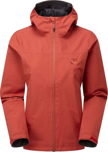 Sprayway Sprayway Sawel Jas - Dames Waterdichte jas - Red Earth