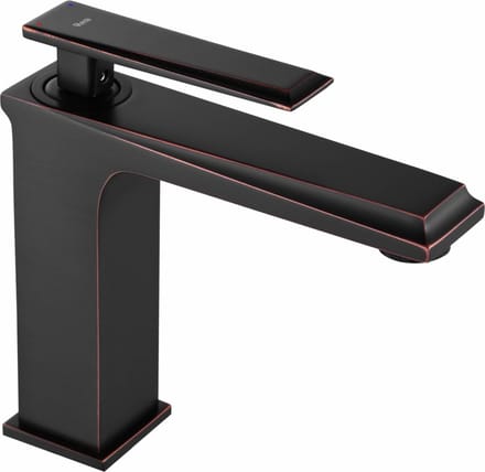 Rea Romano Old Black Low - Wastafelkraan - Zwart