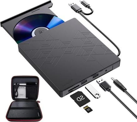 Draagbare Externe DVD Speler voor Laptop - DVD Burner