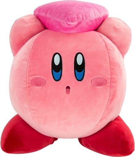 Tomy Club Mocchi-Mocchi-Kirby met Hart Mega Pluche Speelgoed 38cm