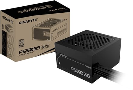 GIGABYTE P650SS Voeding - 650 Watt - 120 mm - ATX 3.0 - 80 Plus 80 PLUS Bronze