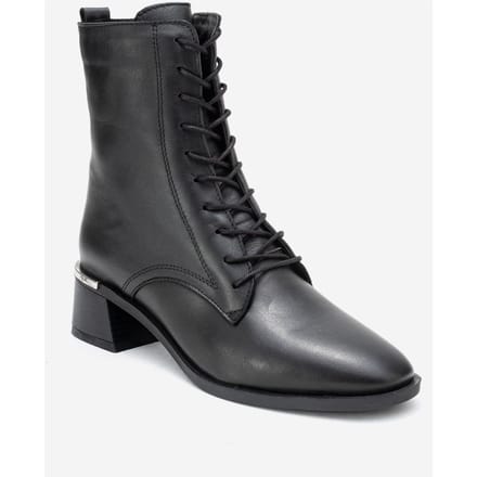 Avia Leren Blokhak Laars (Dames)