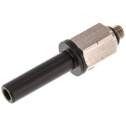 1/4'' x UNF 10-32 insteekfitting Messing/PBT NBR [2 Stuks]