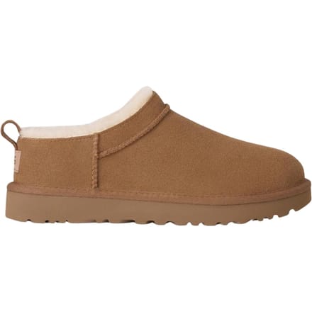 UGG® Classic Micro for Women in Brown, Size 7, Suede/Polyester/Leather