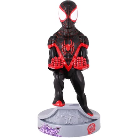 Spiderman - Miles Morales - figurine standaard voor telefoon | controller | oplaadcase (Cable Guys Original)