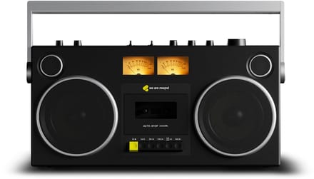 We Are Rewind GB-001 Curtis, draagbare Bluetooth-luidspreker met cassettespeler