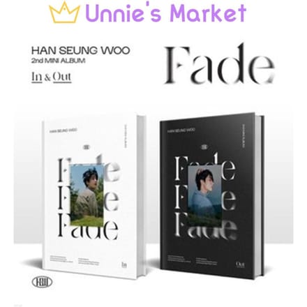 HAN SEUNG WOO(VICTON) Fade 2e Mini-album Random,No poster gray