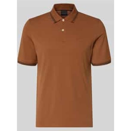 regular fit poloshirt met gestikt logo