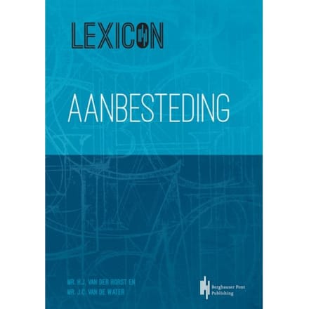 Lexicon Aanbesteding - Hein van der Horst