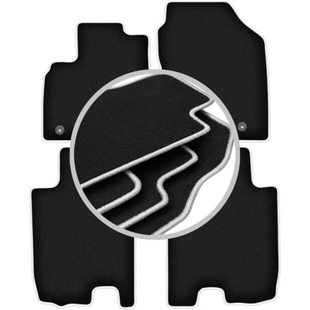 CARLUX-SILVER automatten voor: Honda City V sedan (2008-2011)