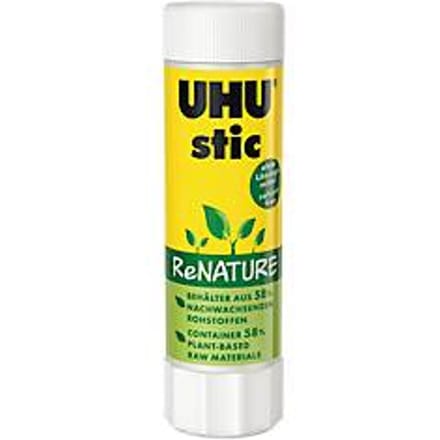 Uhu lijmstift stic ReNATURE, 40g