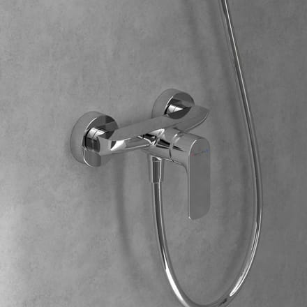 Villeroy & Boch O.novo Eengreeps douchekraan - chroom