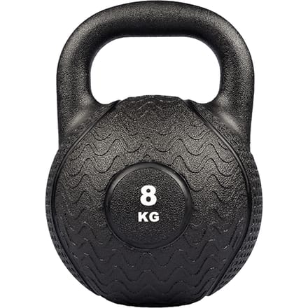 Matchu Sports Kettlebell - Heavy Duty 8 KG - Preto - Rubber