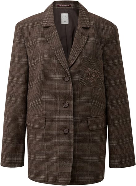 Casual Checkered Blazer Dames QS