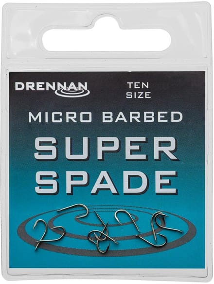 Drennan Super Spade Haken | Barbed #18