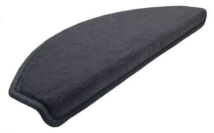 Trapmatten 15x Velours antraciet 56x17x3,5cm