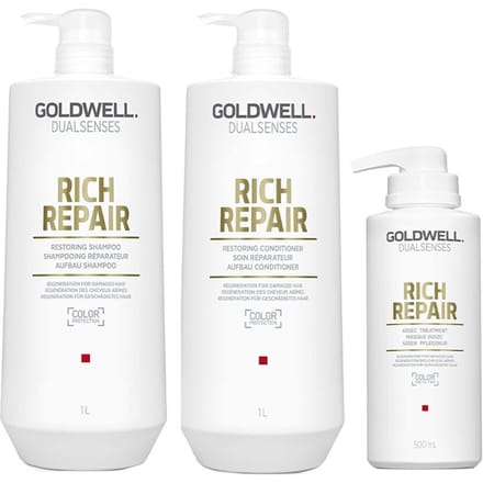 Goldwell Dualsenses Rich Repair Droog Haar Pakket  XL