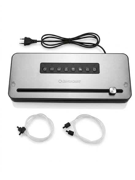 SILVERCREST KITCHEN TOOLS Vacumeermachine 160W - Vacumeren, Sealen, "Wet"-functie, "Soft"-functie