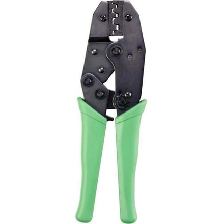 TOOLCRAFT 1486699 Krimptang 1 stuks Ongeïsoleerde, open connectoren 0.5 tot 6 mm²