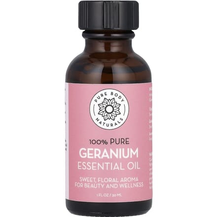100% Pure Etherische Olie, Geranium, 30 ml (1 fl oz)