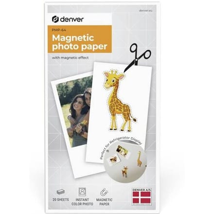 DENVER PMP-64 - Magnet photo print paper for Denver MCP-6010 printer