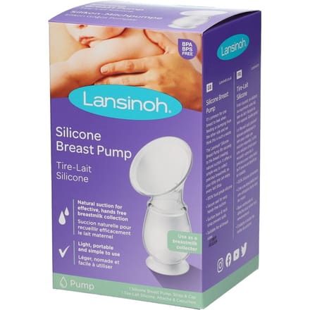 Lansinoh Silicone handkolf Moedermelkcollector Onbekend unisex