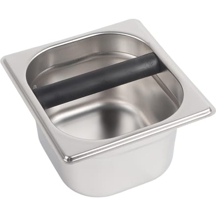 RVS Houder Container Afklopbak Gereedschap Accessoire voor Professionele Koffiemachine gray