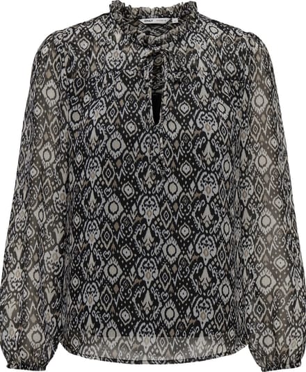 ONLY - ONLDITSY L/S BLOUSE WVN NOOS - Dames - Blouses
