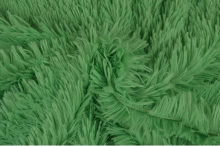 40 meter langharig bont - Mintgroen - Pluche stoffen - 150cm breed