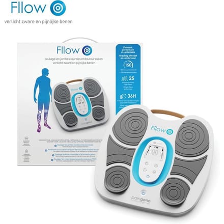 Paingone Fllow | verlicht zware en pijnlijke benen | Bloedsomloop stimulator- Herlaadbare batterij -
