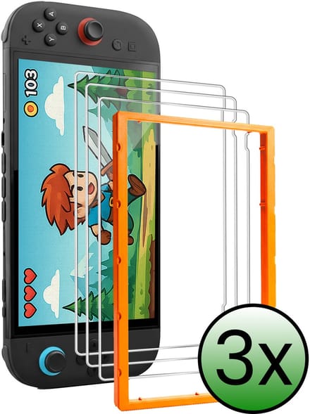 Beschermglas Geschikt voor Nintendo Switch 2 Screenprotector Tempered Glass - Screenprotector Geschikt voor Nintendo Switch 2 Screen Protector - 3 Stuks